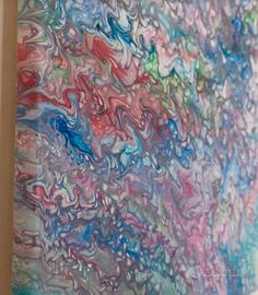 QUADRO MODERNO FLUID ART