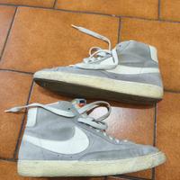 scarpe Nike Blazer alte colore grigio 42.5-9 