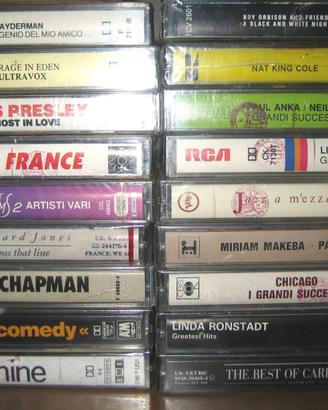 CASSETTE NUOVE ORIGINALI ARTISTI STRANIERI - Lista