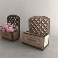 Fioriera villaggio di Natale 