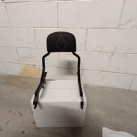 sissy bar  Harley Davidson con cuscino schienale 