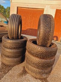 2 treni gomme; estive e invernali 