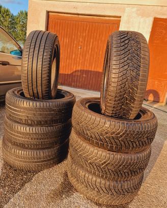 2 treni gomme; estive e invernali 