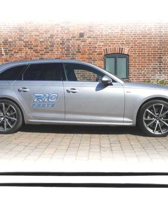 PROFILI LATERALI PER AUDI A4 B9 SLINE LOOK SEDAN A