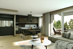 Appartamento 3 camere all'ultimo piano con terrazo