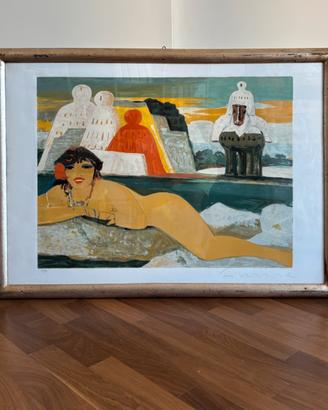 Serigrafia originale Salvatore Fiume