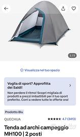 Tenda quechua 1 persona