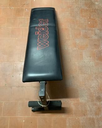 Panca palestra Weider, difetto rivestimento
