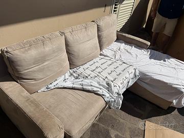 Divano con penisola 3 posti poltrone sofa