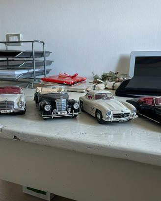 Mercedes varie scala 1/18