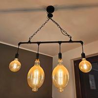 lampadario stile industriale 