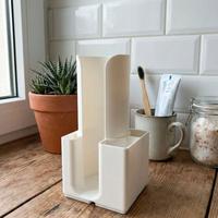 Organizer Salvaspazio per Bagno - Porta Dischetti