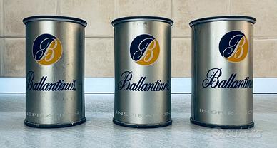 Set 3 Candele Vintage Ballantine's Scotch Whisky