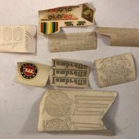 Decalcomanie vintage moto e bici