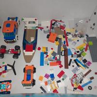 lotto lego originali  barca galleggiante pezzi ecc