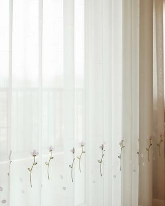 tenda in organza 280x220 originale vintage
