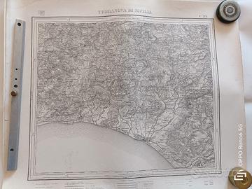 Cartine geografiche e geologiche Sicilia 