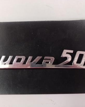 targhetta fiat 500 epoca