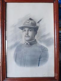 Militaria- Quadro Alpino WW1