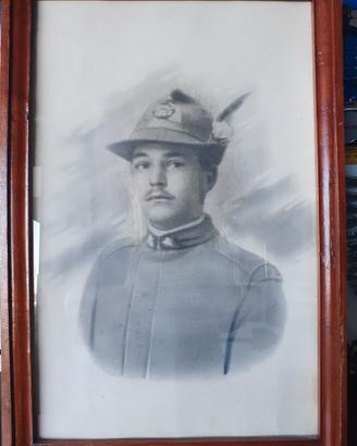 Militaria- Quadro Alpino WW1