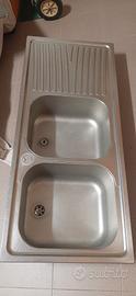 lavabo inox satinato