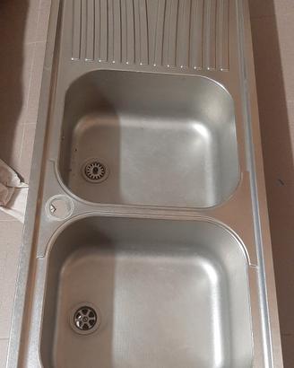 lavabo inox satinato