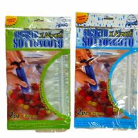 Stock sacchetti sottovuoto per alimenti 