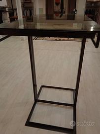 tavolo vetro espositore abbigliamento 