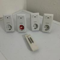 4 Prese telecomandate Silvercrest con telecomando