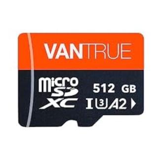 MicroSD Vantrue 512GB High Endurance A2 U3 V30
