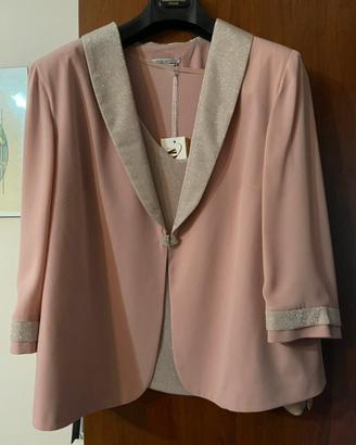 Abito calibrato rosa antico