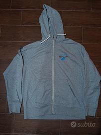 Felpa Nike grigia con zip