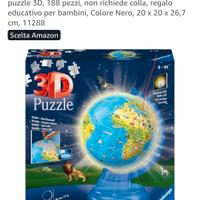 Puzzle 3D Mappamondo Ravensburger 