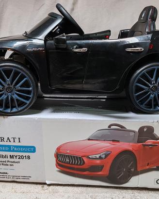 MACCHINA ELETTRICA x bimbi: MASERATI  GHIBLI  MY18