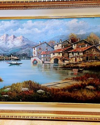 Dipinto da soggiorno 83x143