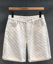 Shorts in Denim Casual da Uomo Bianchi 