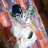 SET DUE PAIA CONVERSE BIMBO NM 33 NUOVE MAI USATE