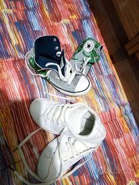 SET DUE PAIA CONVERSE BIMBO NM 33 NUOVE MAI USATE