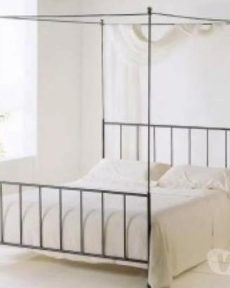 Letto a Baldacchino Ambra made in italy