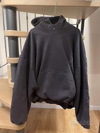 Yeezy Gap Balenciaga Logo Hoodie Black