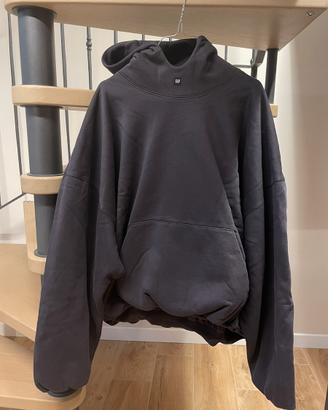 Yeezy Gap Balenciaga Logo Hoodie Black