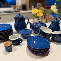 Set di Stoviglie in ceramica/ Geschirrset Bunzlaue