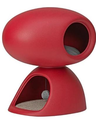 QEEBOO CAT DESIGN CAVE - CASA GATTI CON TIRAGRAFFI