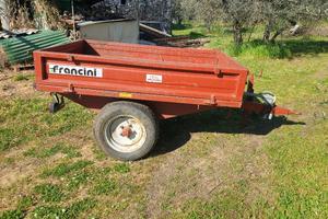 CARRELLO RIMORCHIO FRANCINI F12 per trattore