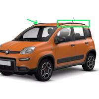 FIAT Barre Longitudinali Nere Originali Fiat Panda