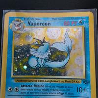 Carta pokemon holo Vaporeon 