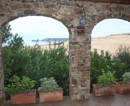 Villa bifamiliare con vista mare e dune
