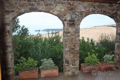 Villa bifamiliare con vista mare e dune