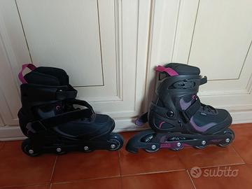 pattini n. 40, casco e protezioni 