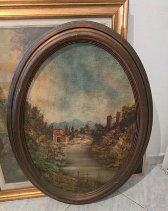 Tris di quadri d'epoca
